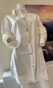 White Button-Down Shirt