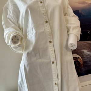 White Button-Down Shirt